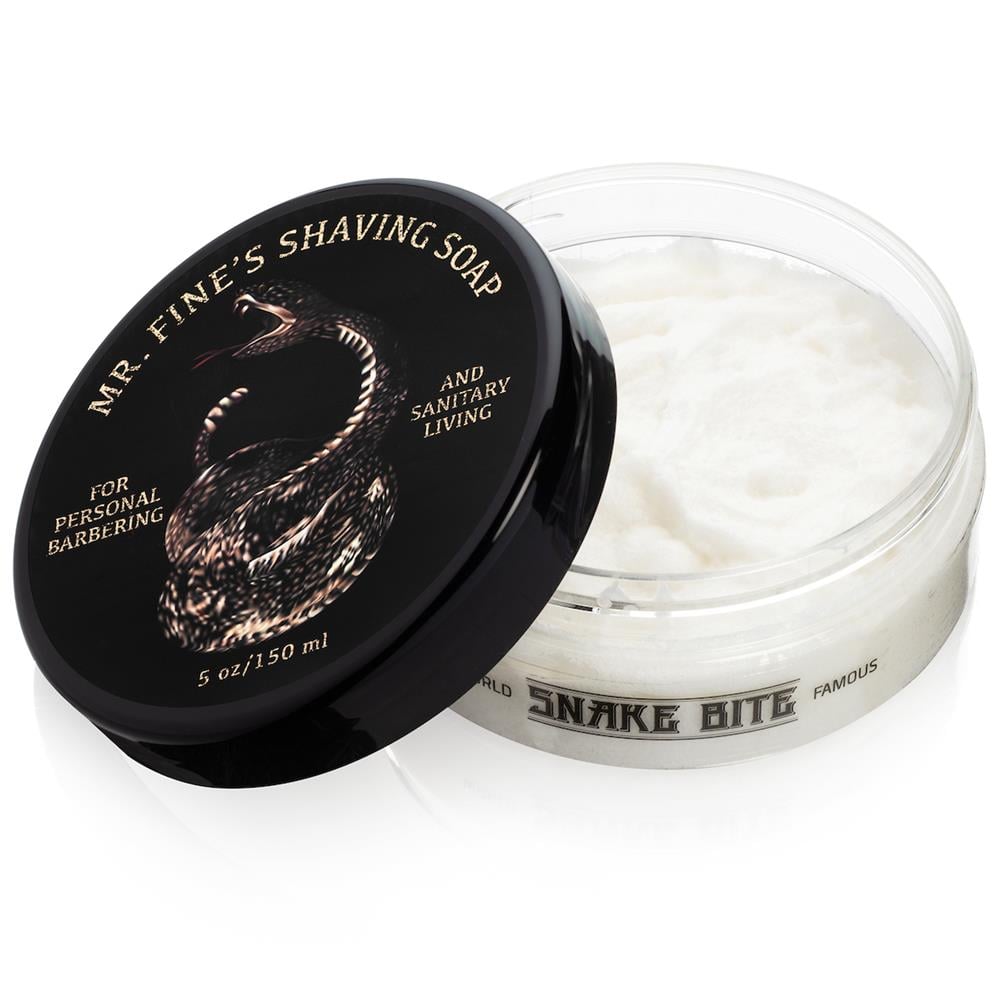 FINE ACCOUTREMENTS KASELİ TIRAŞ SABUNU 100GR SNAKE BITE