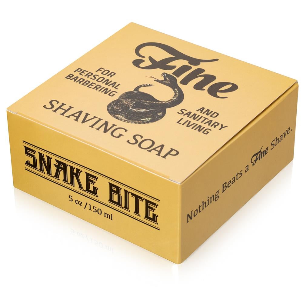 FINE ACCOUTREMENTS KASELİ TIRAŞ SABUNU 100GR SNAKE BITE