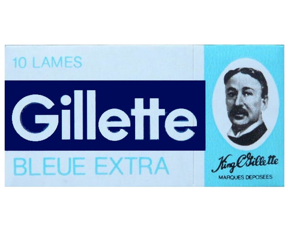 GILLETTE BLEUE EXTRA ÇİFT KENAR TIRAŞ JİLETİ 10Lİ (ESKİ ÜRETİM)