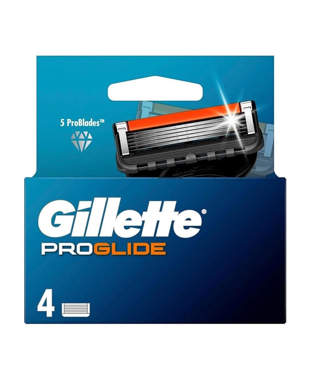 GILLETTE FUSION PROGLIDE TIRAŞ ALETİ KARTUŞU 4LÜ 