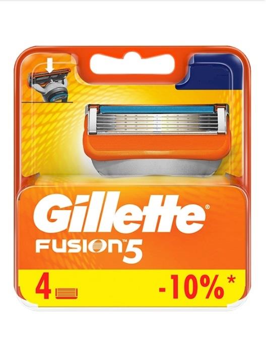 GILLETTE FUSION TIRAŞ ALETİ KARTUŞU 4LÜ 