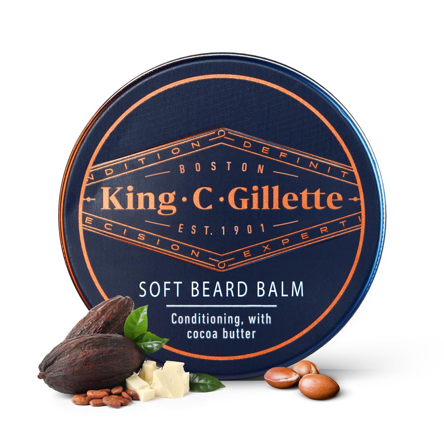 GILLETTE KING C YUMUŞATICI SAKAL BAKIM KREMİ