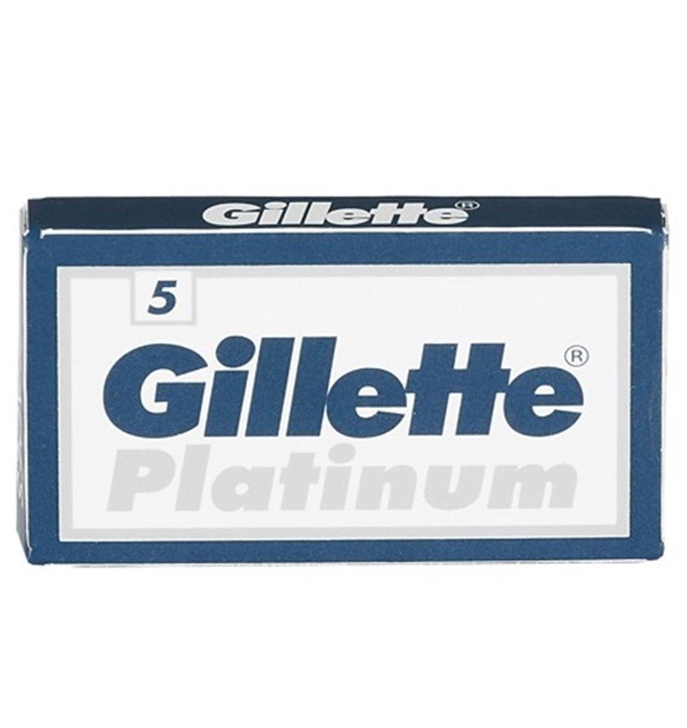 GILLETTE PLATINUM ÇİFT KENAR TIRAŞ JİLETİ 5Lİ