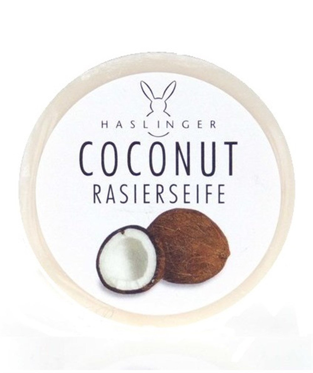 HASLINGER TIRAŞ SABUNU 60GR COCONUT ( HİNDİSTAN CEVİZİ )