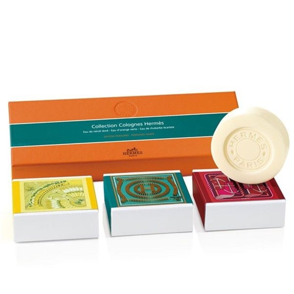 HERMES PARIS COLLECTION COLOGNES HERMES BANYO SABUNU 3X100GR