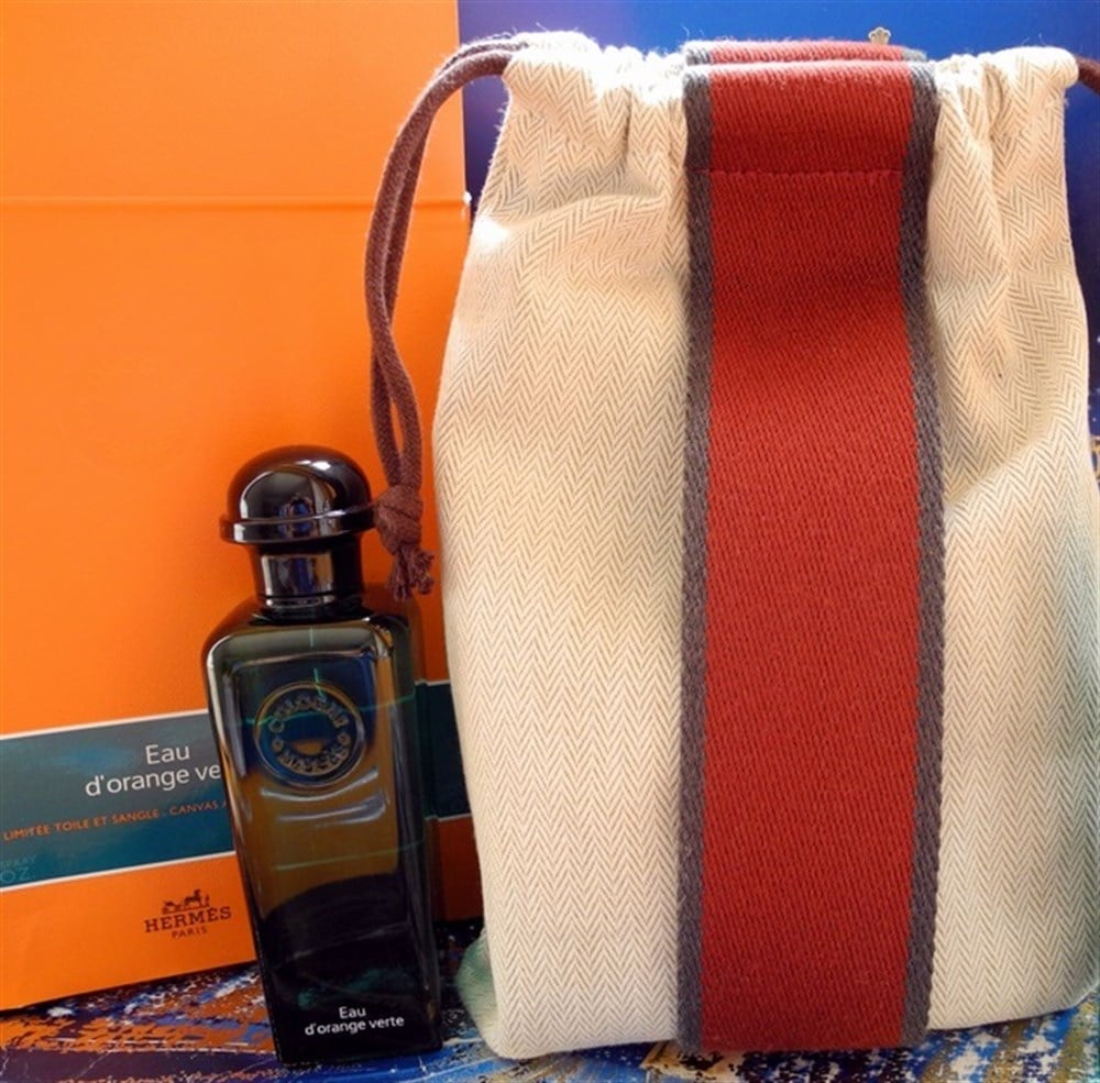 HERMES PARIS EAU D'ORANGE VERTE KANVAS KESE HEDİYELİ 100ML EDC