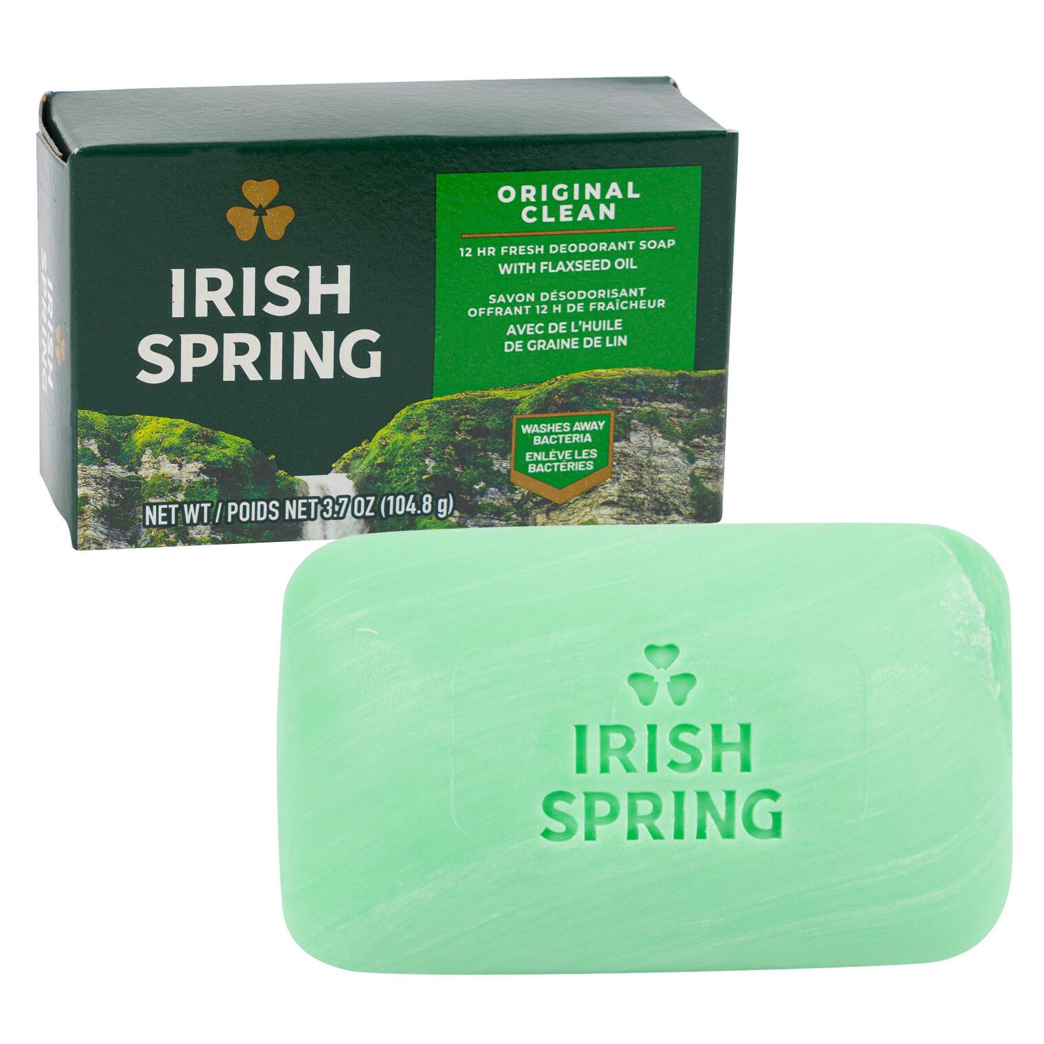 IRISH SPRING DEODORANTLI BANYO SABUNU ORIGINAL CLEAN 104.8GR 