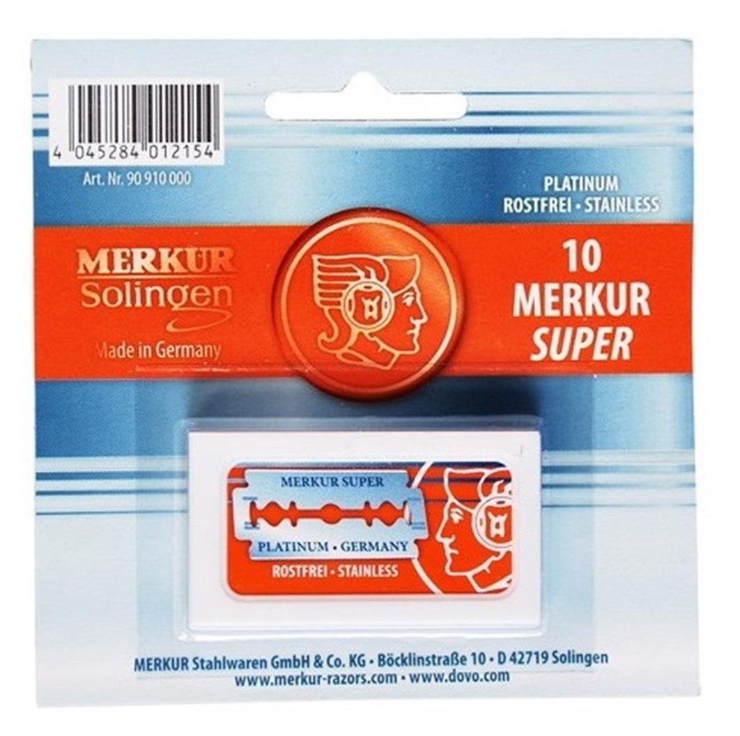 MERKUR SOLINGEN PLATINUM ÇİFT KENAR TIRAŞ JİLETİ 10LU