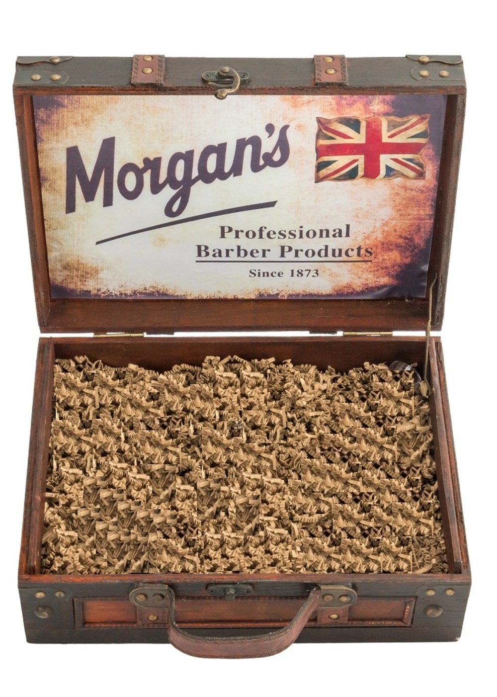 MORGANS POMADE RETRO AHŞAP TIRAŞ ÇANTASI