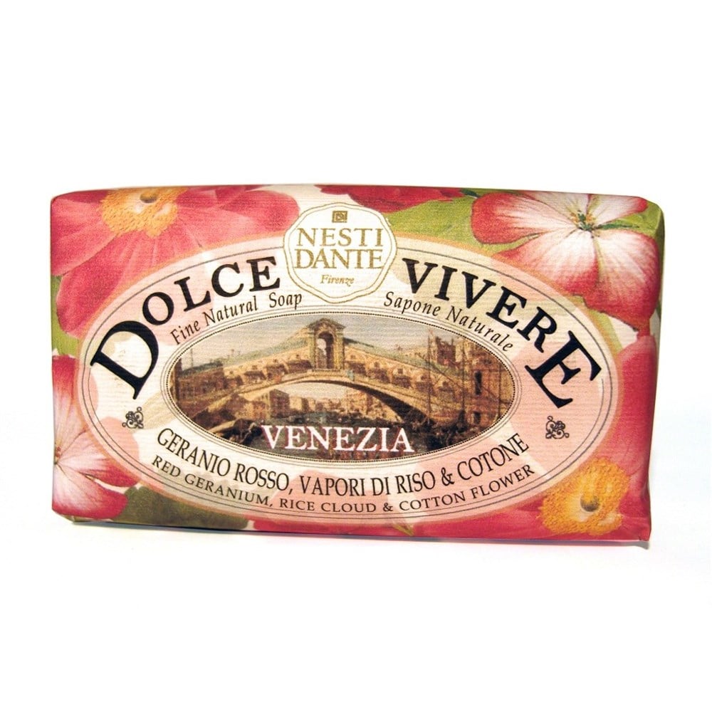 NESTI DANTE DOLCE VIVERE VENEZIA BANYO SABUNU 250GR SARDUNYA&PİRİNÇ&PAMUK ÇİÇEĞİ