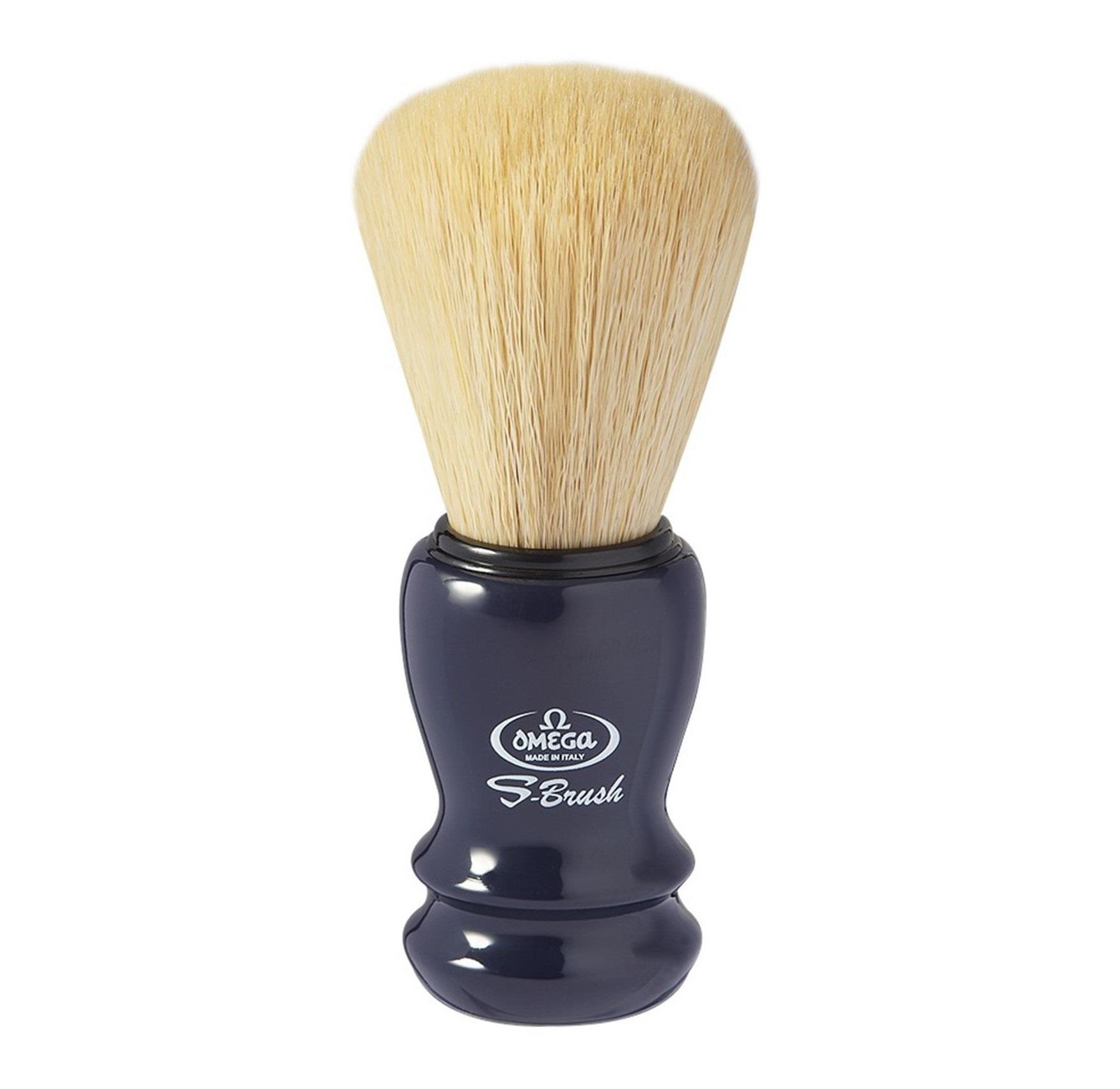 OMEGA TIRAŞ FIRÇASI / SENTETİK FİBER S10049 (BÜYÜK-KIRMIZI/SİYAH)