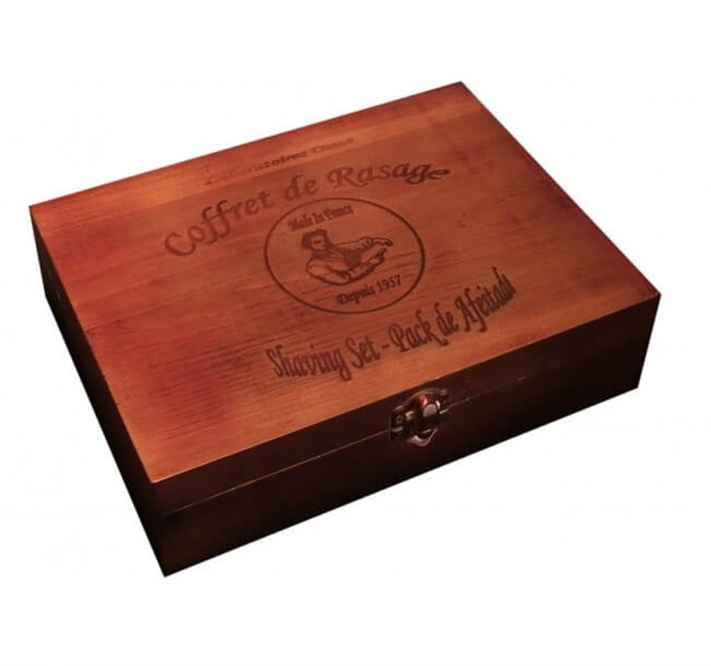 OSMA AHŞAP KUTULU TIRAŞ SETİ