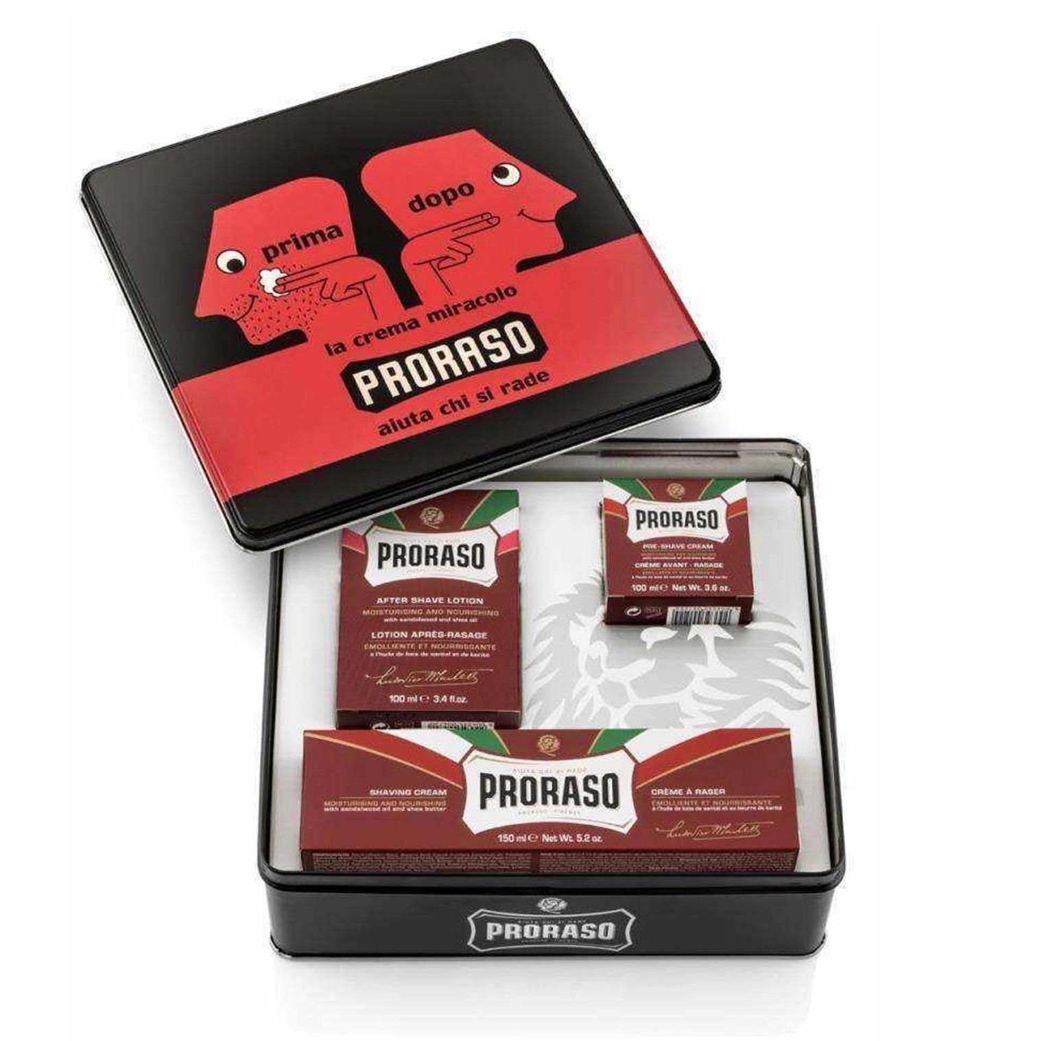 PRORASO 3LÜ TIRAŞ SETİ SANDAL AĞACI