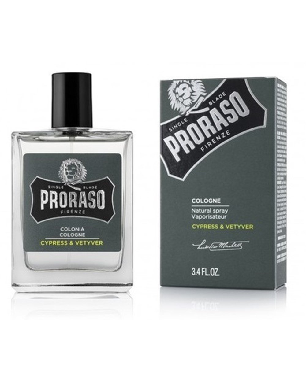 PRORASO EAU DE COLONIA 100ML CYPRESS&VETYVER
