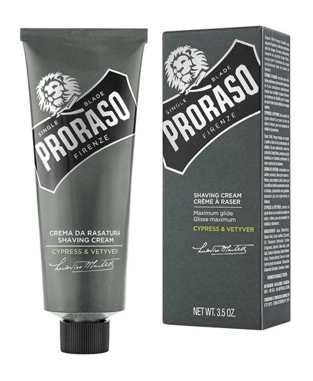 PRORASO TIRAŞ KREMİ TÜP CYPRESS&VETYVER 100ML