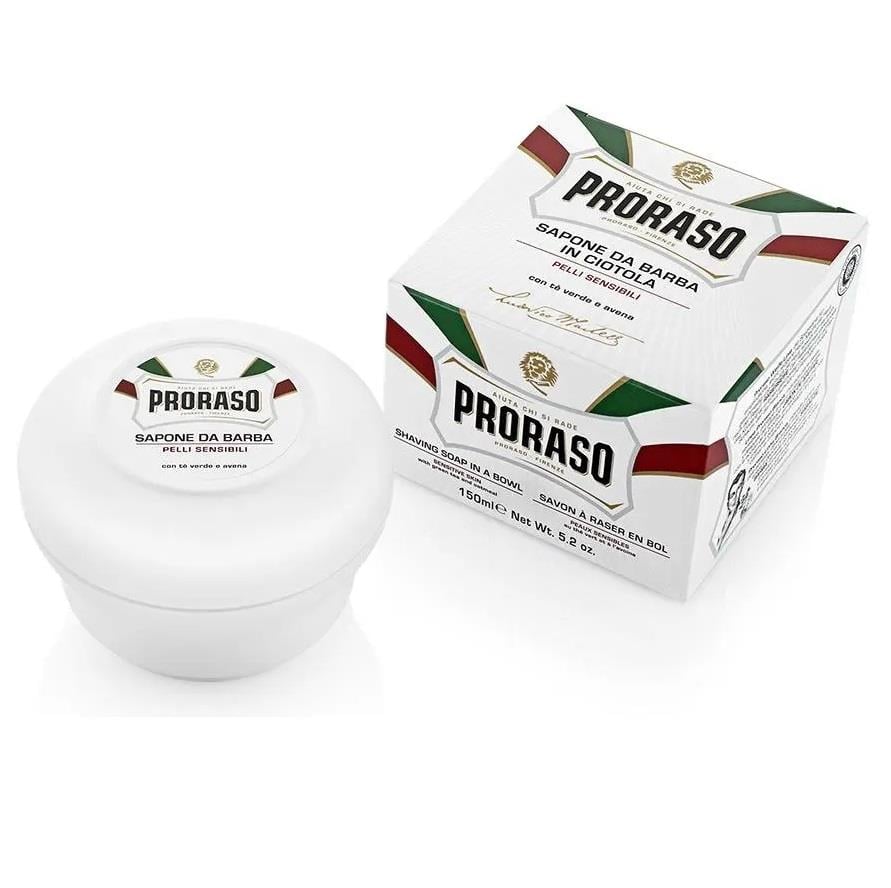 PRORASO TIRAŞ SABUNU KASE YULAF&YEŞİLÇAY 150ML