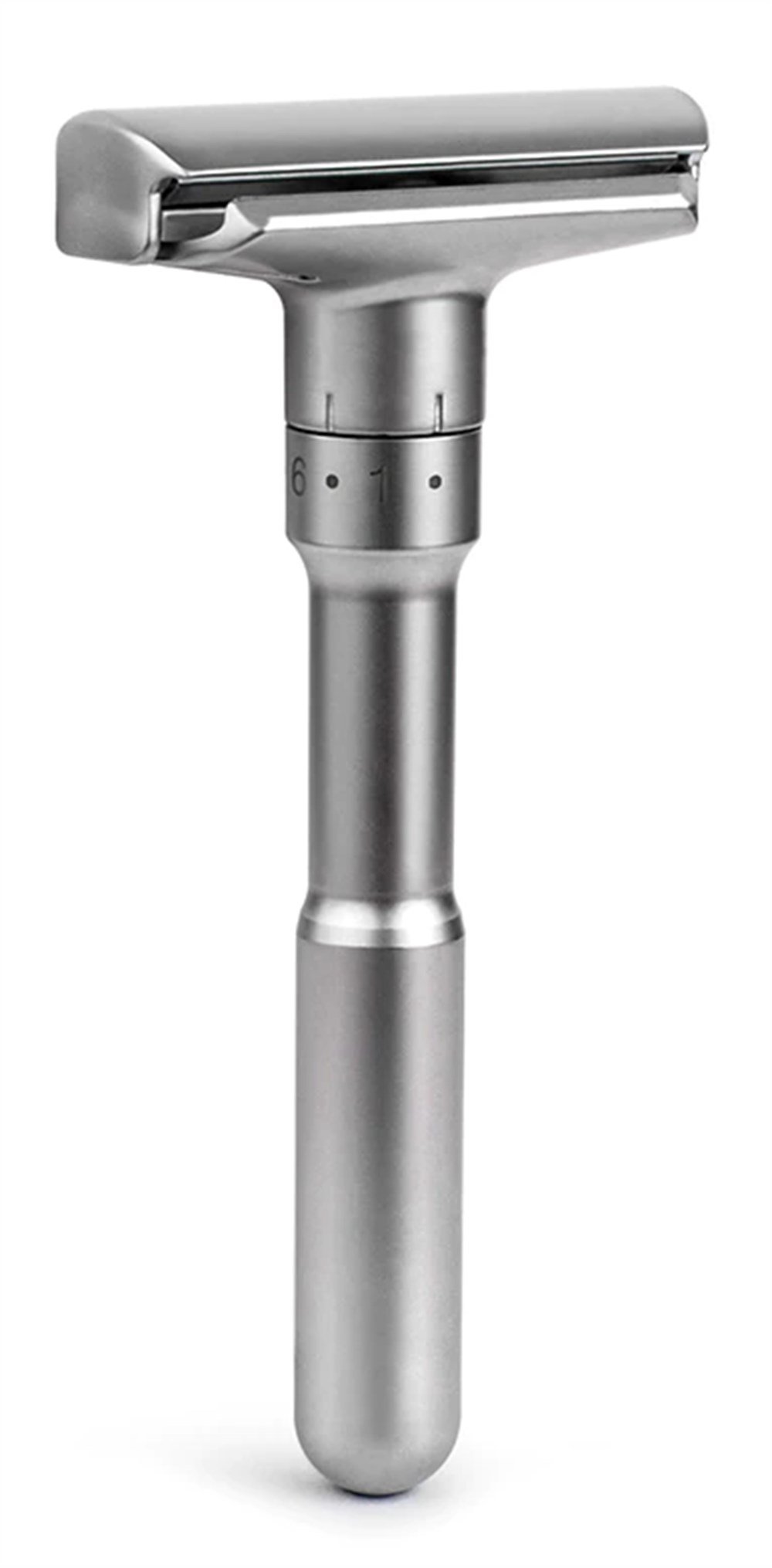 QSHAVE AYARLI KLASİK TIRAŞ ALETİ / MAT KROM