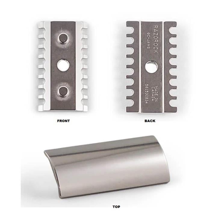 RAZOROCK GAME CHANGER JAWS 0.84 KLASİK TIRAŞ ALETİ BAŞLIK SETİ