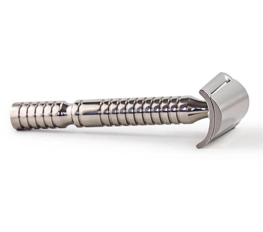 RAZOROCK WUNDERBAR SLANT KLASİK TIRAŞ ALETİ (TİTANYUM HALO SAP)