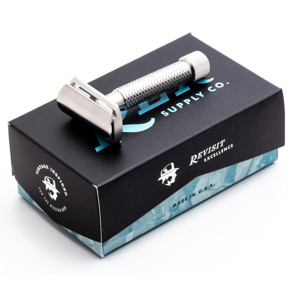 REX SUPPLY CO. SENTRY SLANT ÇELİK 3 PARÇA EĞİMLİ KLASİK TIRAŞ ALETİ