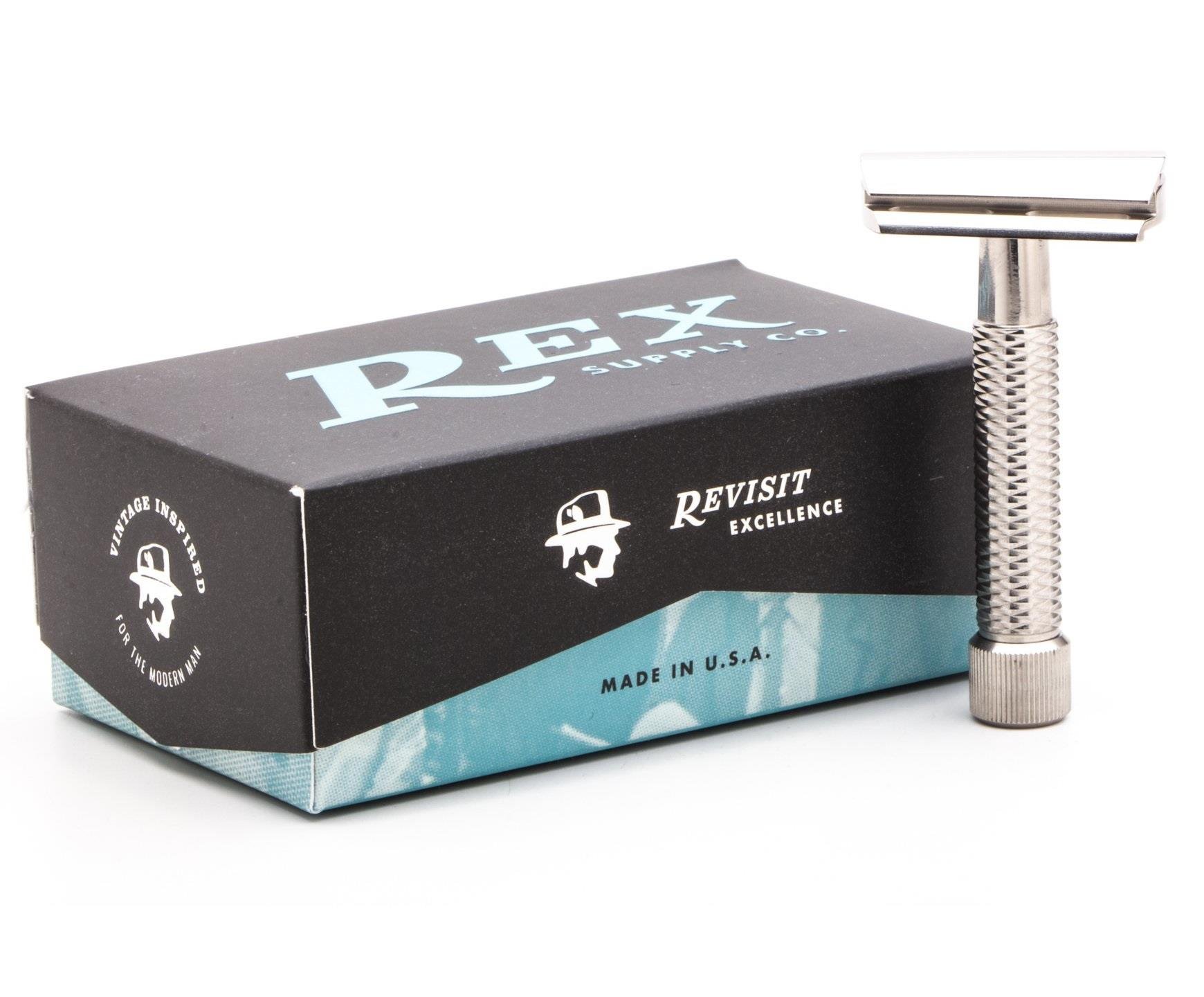 REX SUPPLY CO. SENTRY SLANT ÇELİK 3 PARÇA EĞİMLİ KLASİK TIRAŞ ALETİ