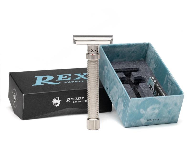REX SUPPLY CO. AMBASSADOR XL AYARLI 316L ÇELİK KLASİK TIRAŞ ALETİ
