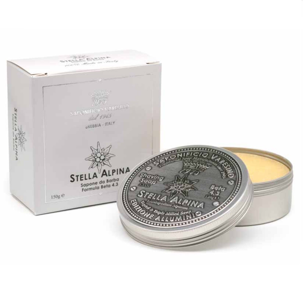 SAPONIFICIO VARESINO KASELİ TIRAŞ SABUNU 150GR STELLA ALPINA