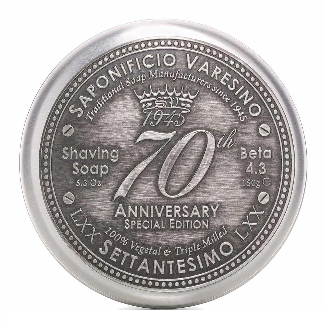 SAPONIFICIO VARESINO TIRAŞ SABUNU KASELİ 150GR 70.ANNIVERSARY