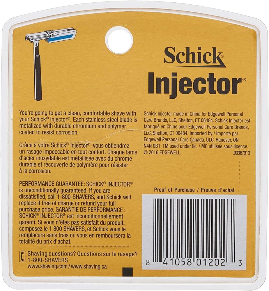 SCHICK INJECTOR TIRAŞ JİLETİ 7Lİ