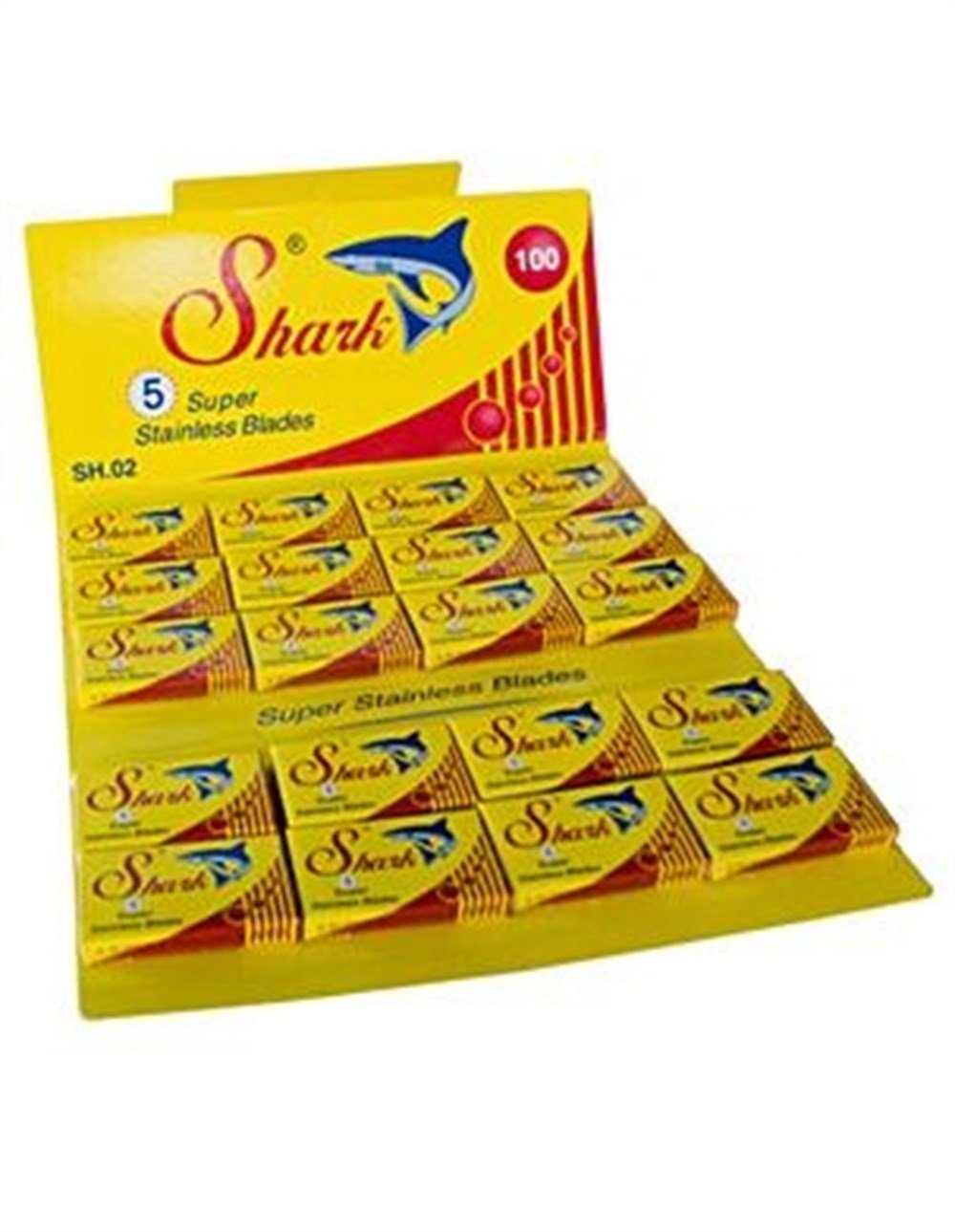 SHARK ÇİFT KENAR TIRAŞ JİLETİ 100LU 