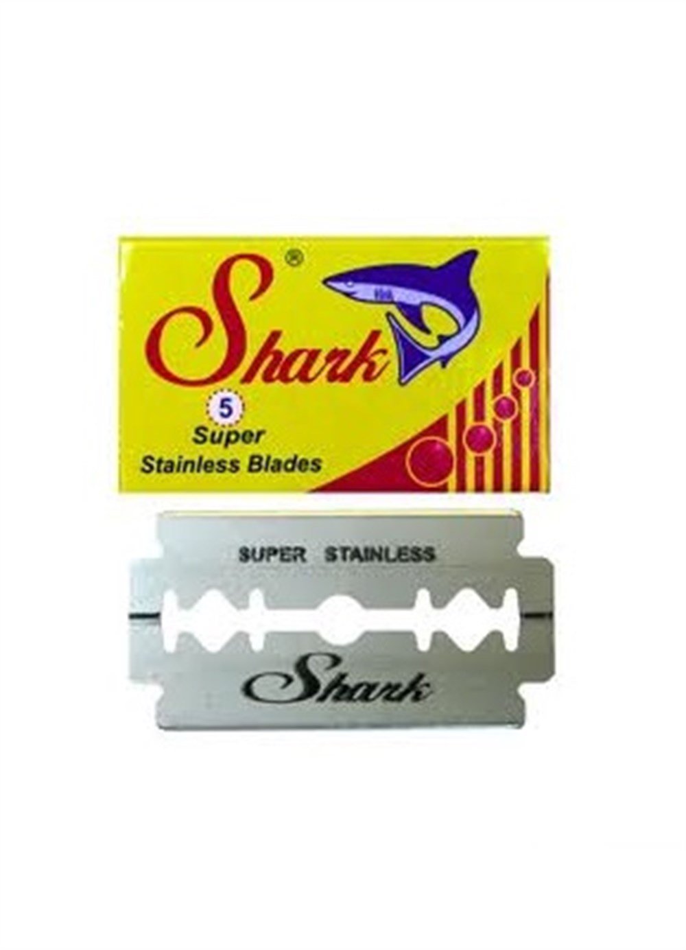 SHARK STAINLESS STEEL ÇİFT KENAR TIRAŞ JİLETİ