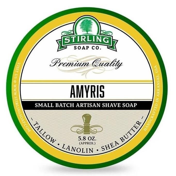 STIRLING ARTISAN KASELİ TIRAŞ SABUNU 170ML AMYRIS