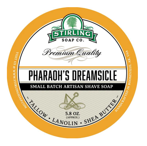 STIRLING KASELİ TIRAŞ SABUNU 170ML PHAROAH'S DREAMSICLE