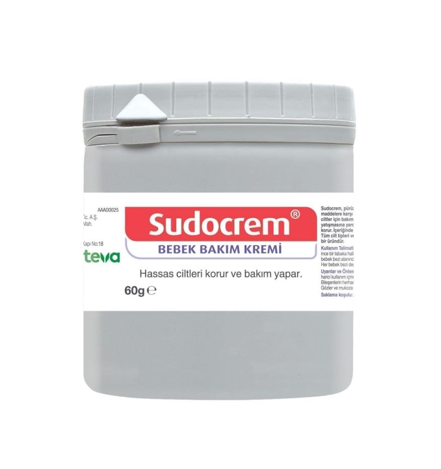 SUDOCREM ANTİSEPTİK ÇOK AMAÇLI KREM 60GR