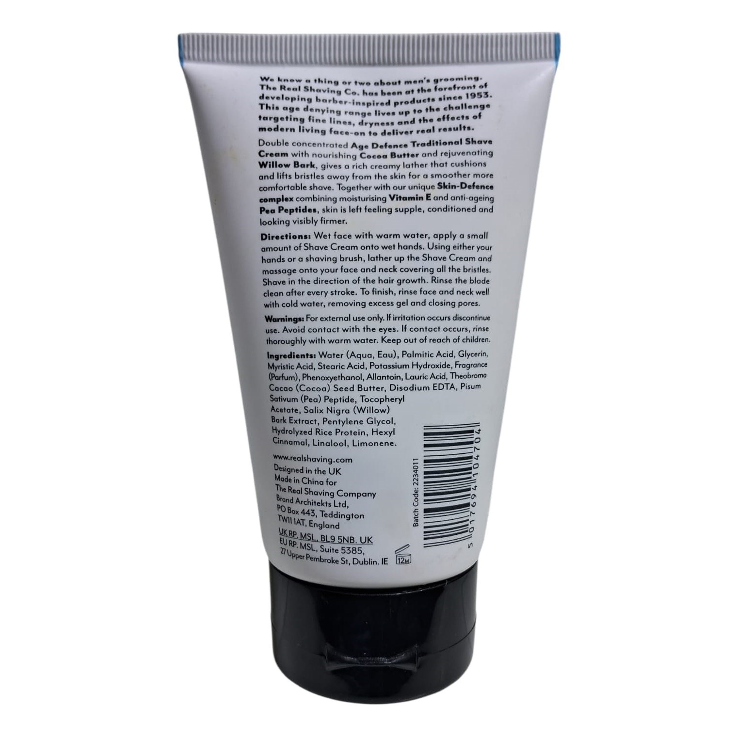 THE REAL SHAVING CO. TIRAŞ KREMİ 125ML