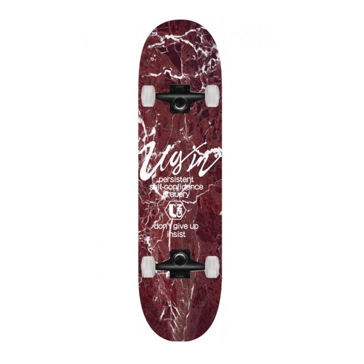  GANG 8.0 MARBLE RED COMPLETE YARI PROFESYONEL KAYKAY