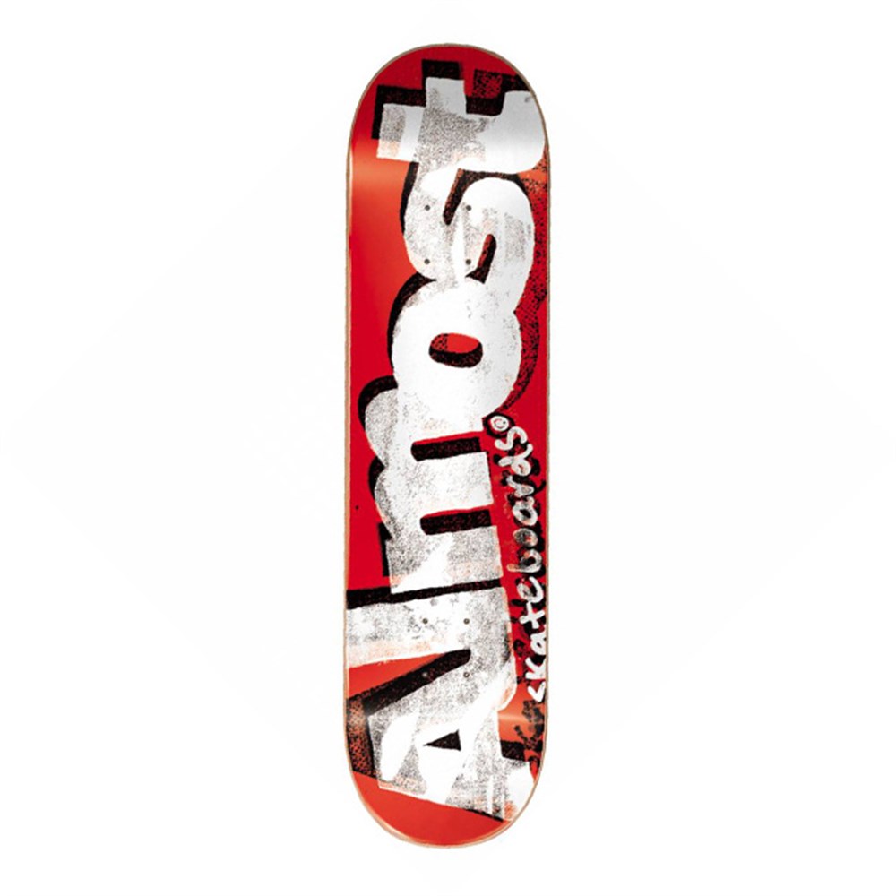 Almost 7,75 Word Mark Crusty Red Deck