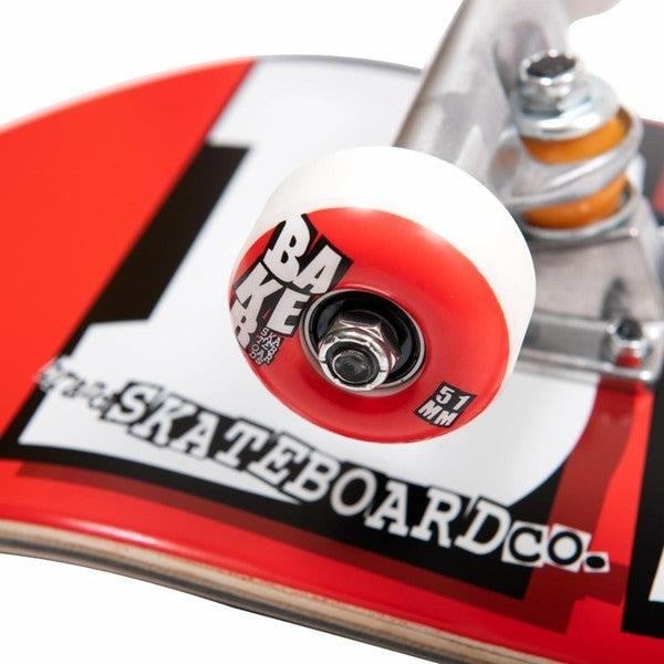 Baker 8.0 Brand Logo Wht Complete Profesyonel Kaykay 