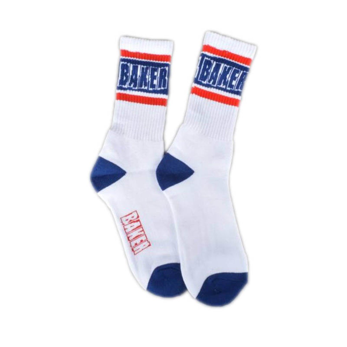 BAKER SKATEBOARDS CHAMPION WHITE BLUE ÇORAP