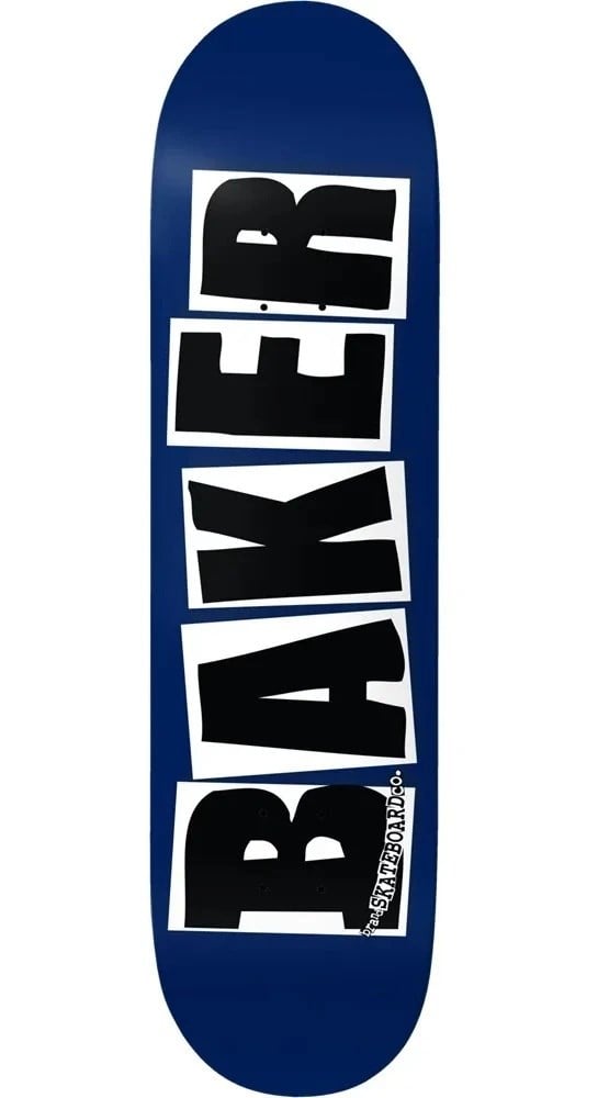 BakerBaker 8,25 Brand Logo Nvy Profesyonel Deck Kaykay Tahtası 