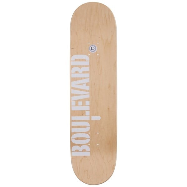 BLVD LOGO LOGO BLACK YELLOW DECK PROFESYONEL KAYKAY TAHTASI 8.5 