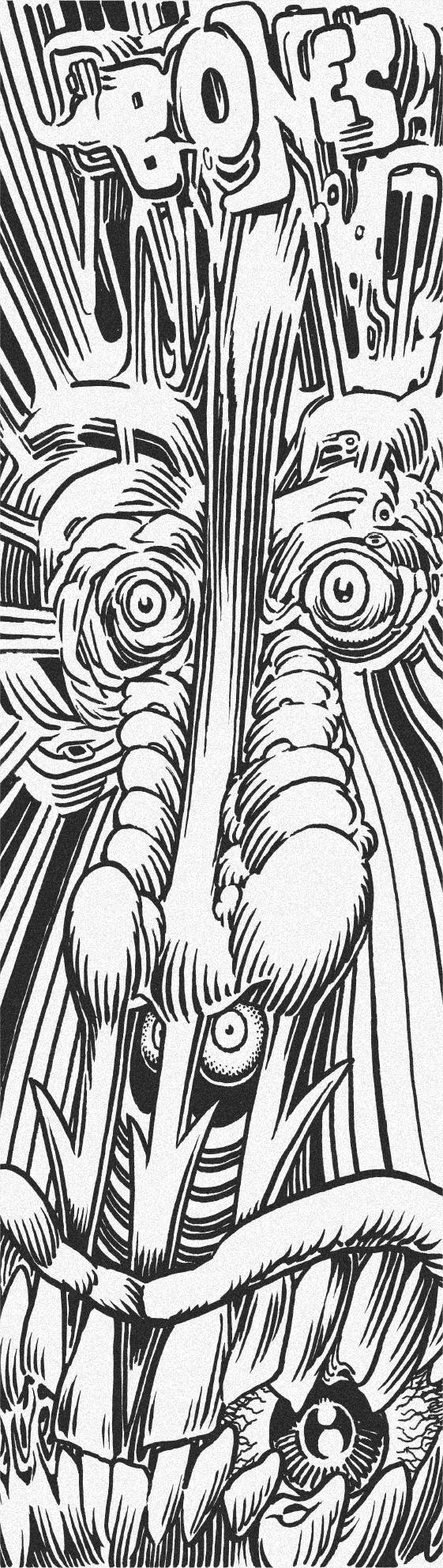 Bones Forked Kaykay Zımparası 