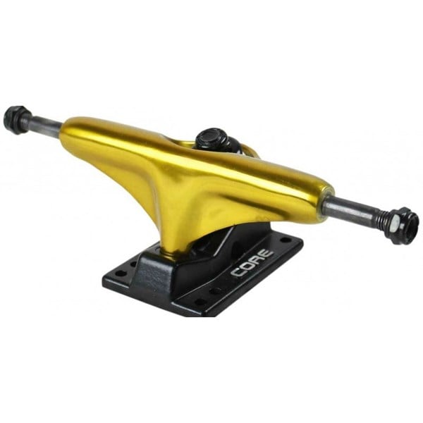 CORE TRUCK ANODIZED GOLD BLACK 5.0