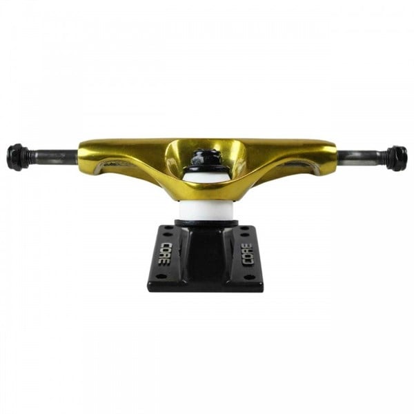 CORE TRUCK ANODIZED GOLD BLACK 5.0