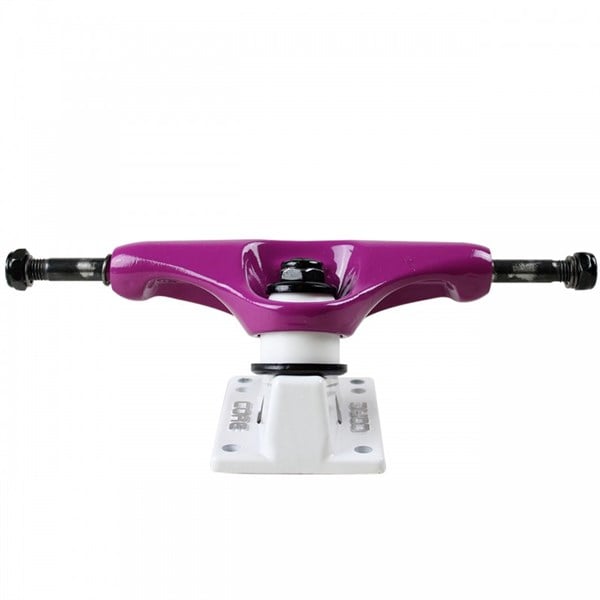 CORE TRUCK DIPPED PURPLE WHITE 5.0