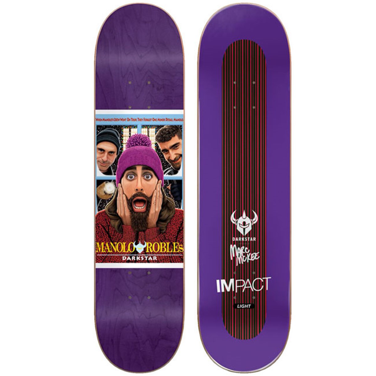Darkstar 8,125 Home Alone Impact Light Robles Deck Kaykay Tahtası