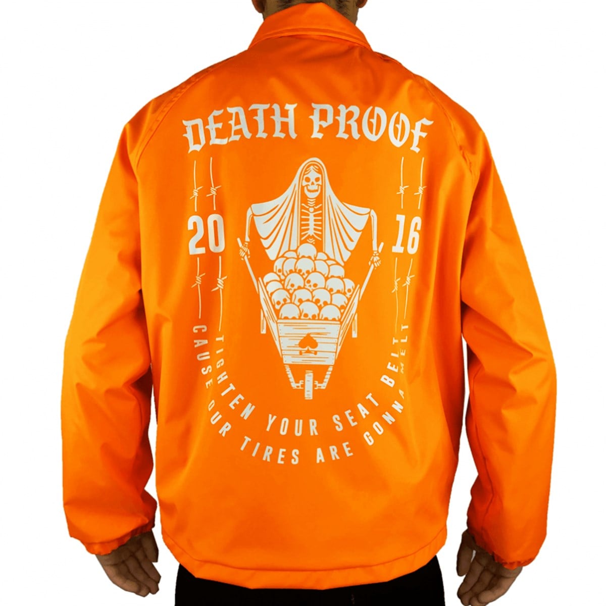 Death Proof Coach Jacket Orange
