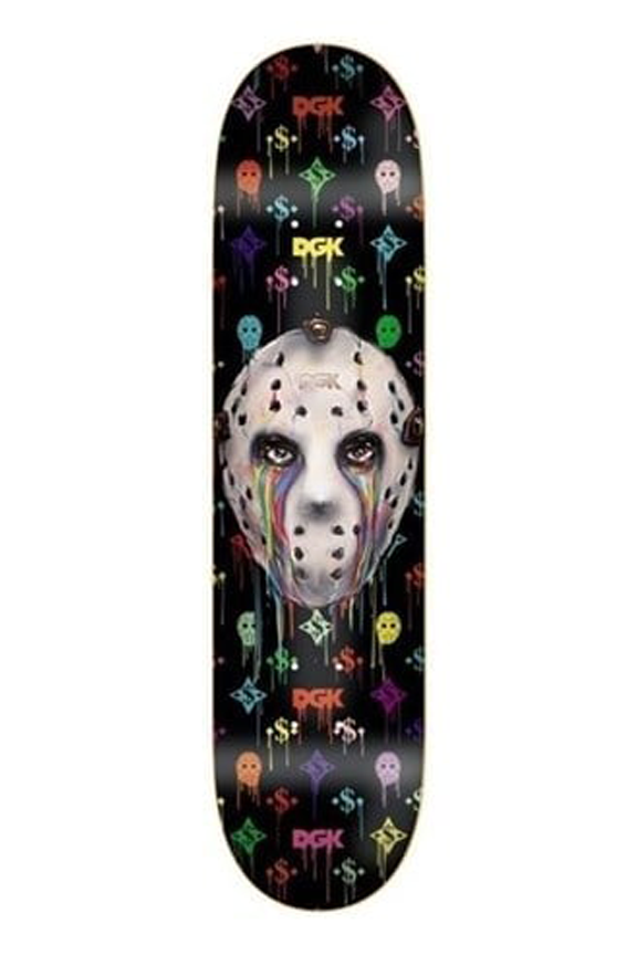 DGK 8.06 MONOGRAM TEAM DRIP BLACK6 DECK PROFESYONEL KAYKAY TAHTASI 