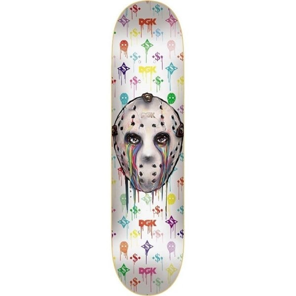DGK 8.25 MONOGRAM TEAM DRIP WHITE DECK PROFESYONEL KAYKAY TAHTASI 