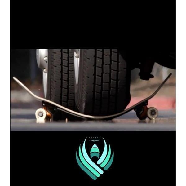 FLIGHT ® Powell Peralta 8.25 Skeleton Silver Foil Deck Kaykay Tahtası 